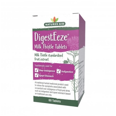 Natures Aid DigestEeze Milk Thistle 60 tabs